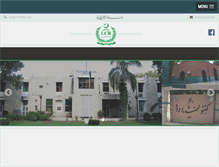 Tablet Screenshot of lcb.gov.pk